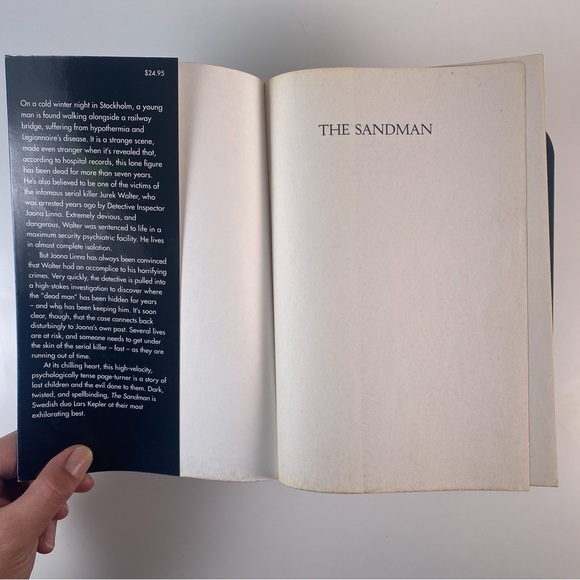 2/$25 -  The Sandman by Lars Kepler - Picture 4 of 10